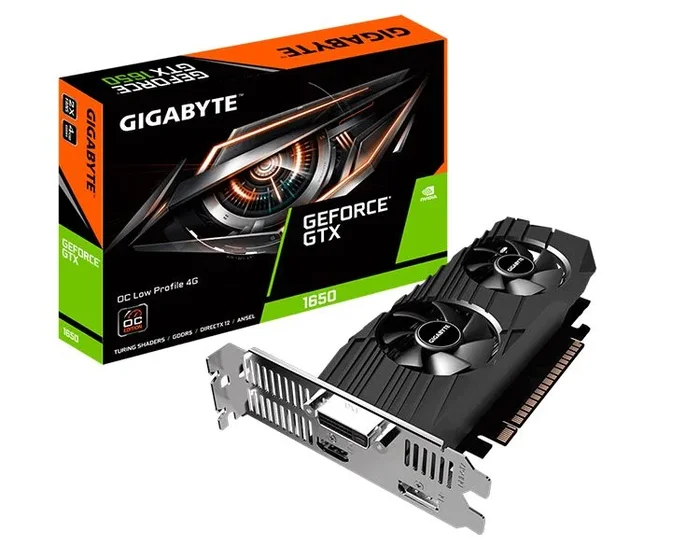 Gigabyte GeForce GTX 1650 OC Low Profile 4G NVIDIA 4 GB GDDR5