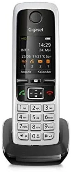 Gigaset C430HX Terminal de teléfono DECT Identificador de llamadas Negro, Plata