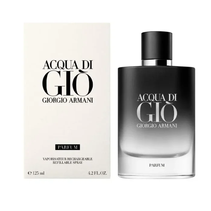 GIORGIO ARMANI ACQUA DI GIO PARFUM RECARGABLE 125ML VAPORIZADOR