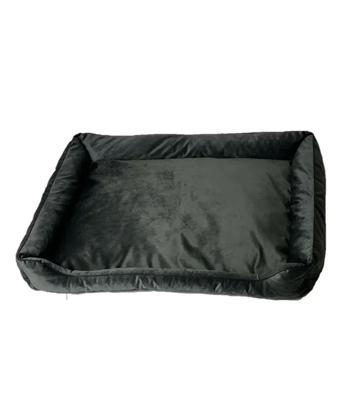 GO GIFT Cama para Mascota Negro 95 x 95 x 70 cm