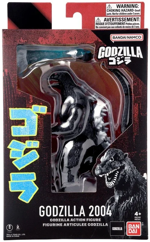 Godzilla – Figura de acción de PVC a escala de 15,24 cm con accesorio de explosión nuclear, juguete coleccionable Godzilla en caja de ventana para fanáticos y coleccionistas
