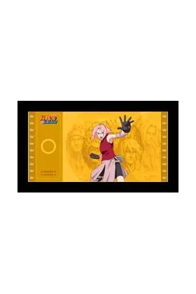 Golden ticket sakura 10 sobres naruto shippuden #3 collection 1