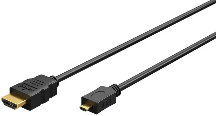 Goobay 53787 cable HDMI 5 m HDMI tipo A (Estándar) HDMI tipo D (Micro) Negro
