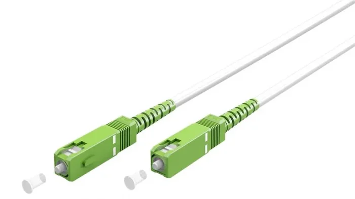 Goobay 59606 Cable de fibra óptica e InfiniBand 30 m SC FTTH Blanco