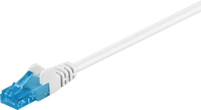 Goobay 59822 cable de red Blanco 0,25 m Cat6a U/UTP (UTP)