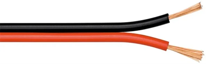 Goobay 67738 cable de audio 10 m Negro, Rojo