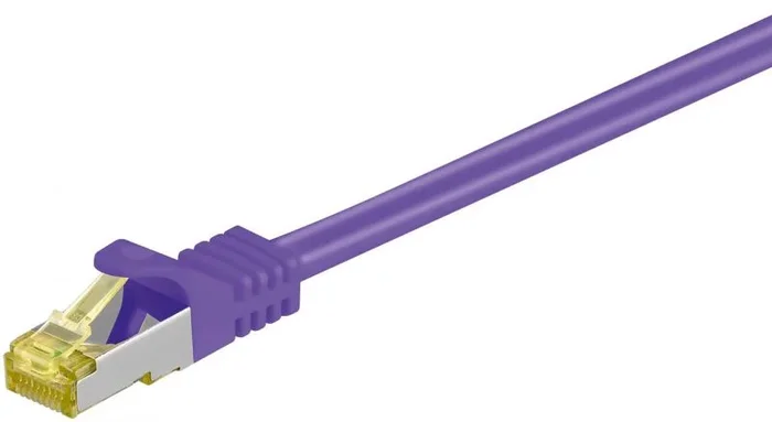 Goobay 91681 cable de red Violeta 30 m Cat7 S/FTP (S-STP)