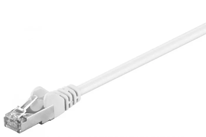Goobay 93480 cable de red Blanco 10 m Cat5e SF/UTP (S-FTP)