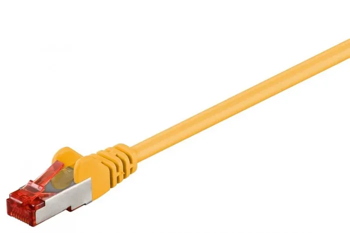 Goobay 95513 cable de red Amarillo 5 m Cat6 S/FTP (S-STP)
