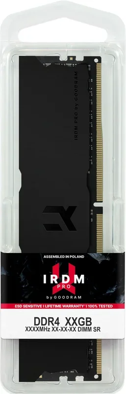 Goodram IRP-K3600D4V64L18/64GDC IRDM DEEP BLACK módulo de memoria 64 GB 2 x 32 GB DDR4