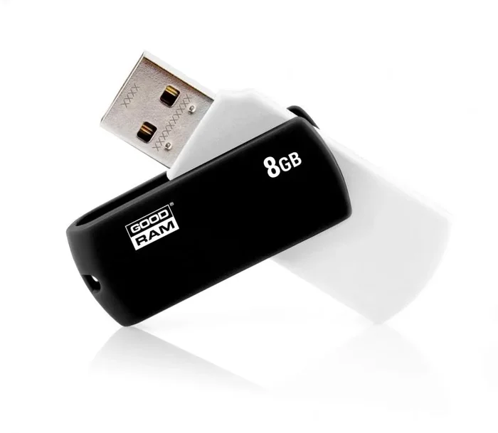 Goodram UCO2 unidad flash USB 8 GB USB tipo A 2.0 Negro, Blanco