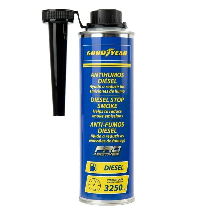 Goodyear Anti Humos Diésel Pro Additives Aditivo de Combustible 300 ml