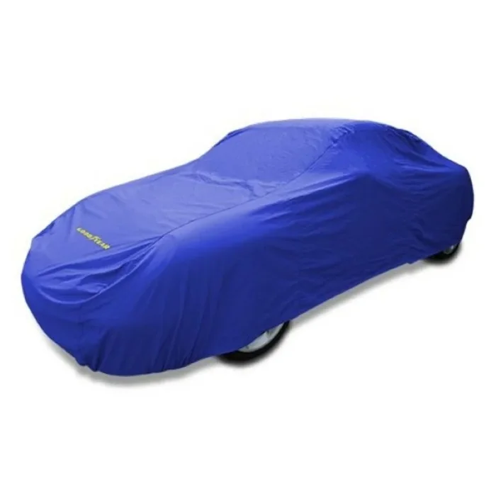 Goodyear Cubierta de coche de – Protección impermeable para interiores / exteriores – Extra Grande – Azul