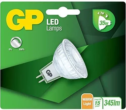 GP Lighting LED GU5.5 MR16 Refl. 4,7W (35W) 345 lm DIM GP 084983