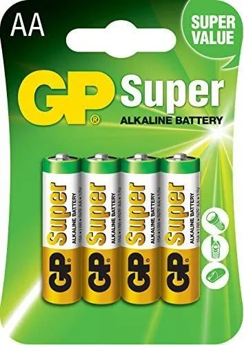 GP R06 – Pilas alcalinas, color verde
