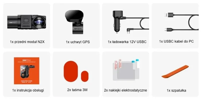 Grabador de vídeo vantrue n2x lte