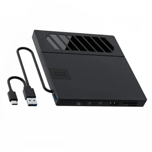 Grabadora de DVD Externa Multifunción Bt670 con Ranura para Tarjeta SD y TF