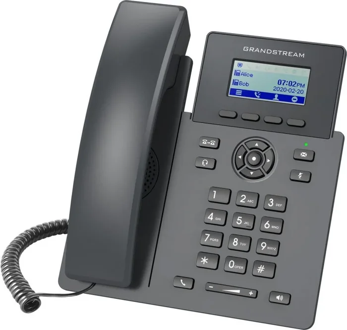 Grandstream Networks GRP2601 teléfono IP Negro 1 líneas LCD