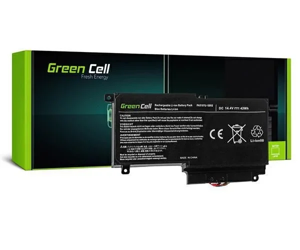 Green Cell für Toshiba Satellite L50-A L50-A-19N L50-A-1EK L50-A-1F8 L50D-A P50-A S50-A / 14,4V 2838
