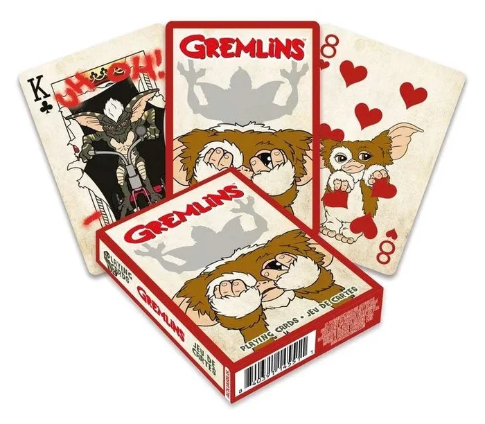 Gremlins baraja cartoon