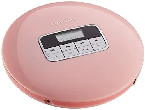 Grundig GCDP 8000 Reproductor de CD portátil Rosa