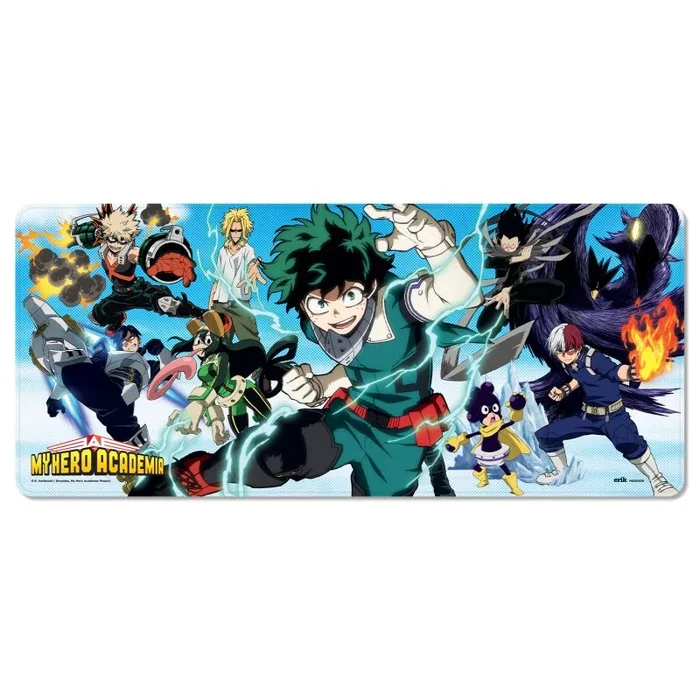 Grupo Erik Alfombrilla ratón My Hero Academia – Alfombrilla gaming manga – Mousepad XL/Alfombrilla XXL – Alfombrilla escritorio – Tapete escritorio ideal accesorio gamer manga