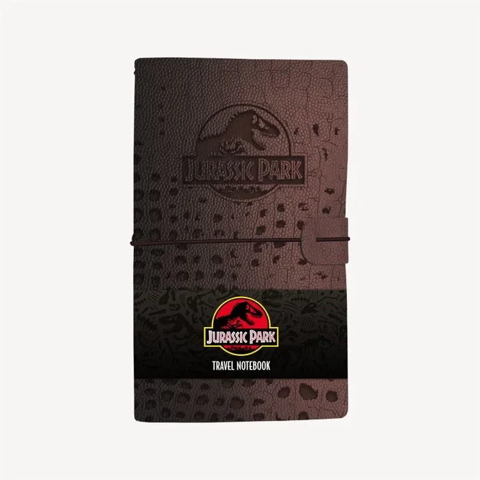 Grupo Erik Cuaderno de viaje Jurassic Park – Diario de viaje (Travel Journal Jurassic World rebirth : Cuero sintético) | Diario personal : Libreta pequeña de bolsillo, 19,6×12 cm
