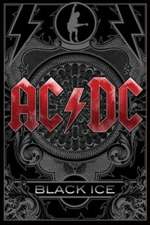 Grupo Erik Editores Poster AC/DC- Black Ice