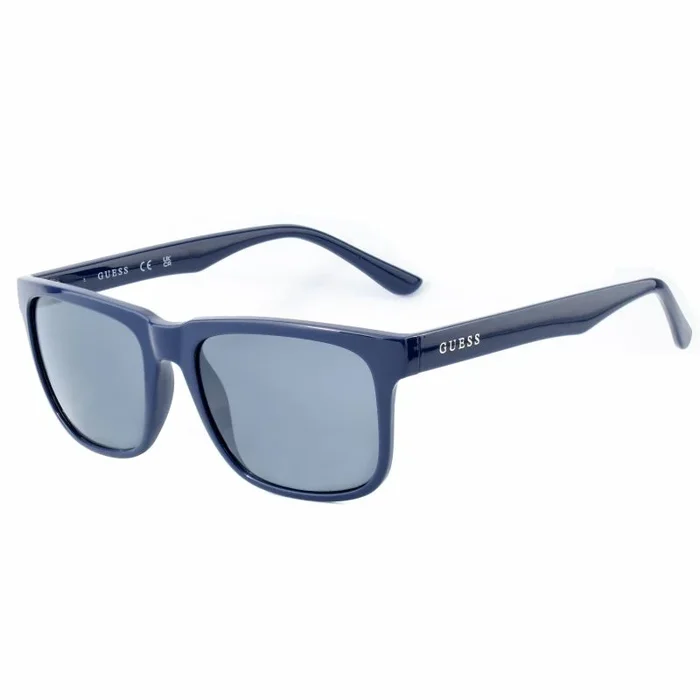GUESS GF0223 Shiny Blue/Smoke Mirror One Size