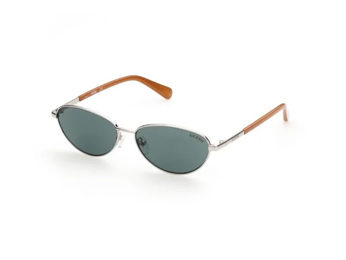 GUESS GU8230 Gafas, Shiny Light nickeltin, 57 Unisex Adulto