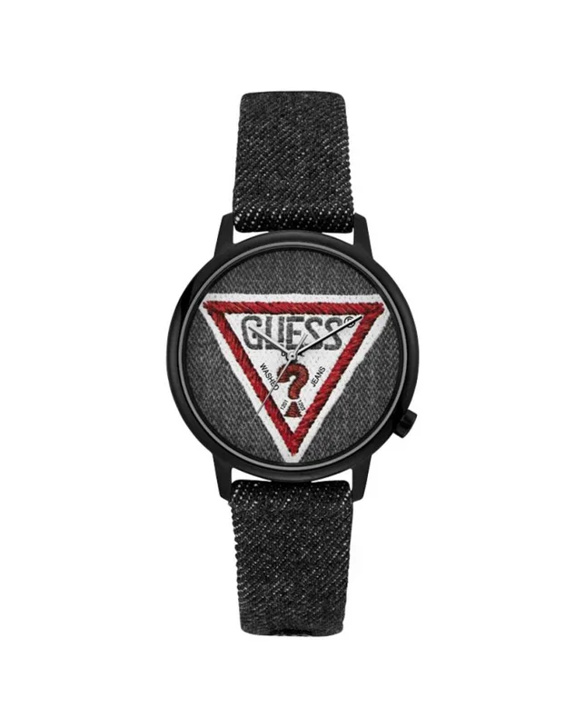 GUESS Reloj Analógico para Unisex Adulto de Cuarzo con Correa en Tela V1014M2
