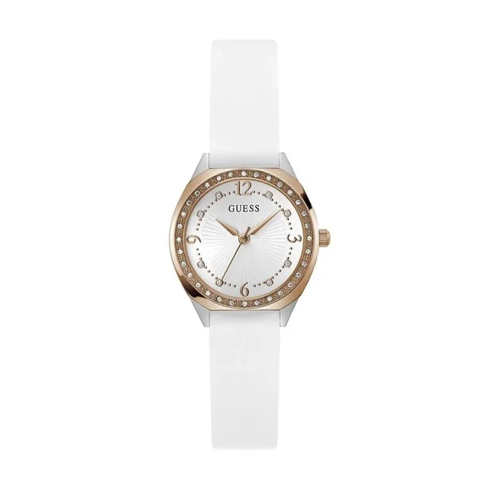 GUESS Reloj CHARLOTTE para Dama GW0820L3 Blanco, Blanco, Moderno