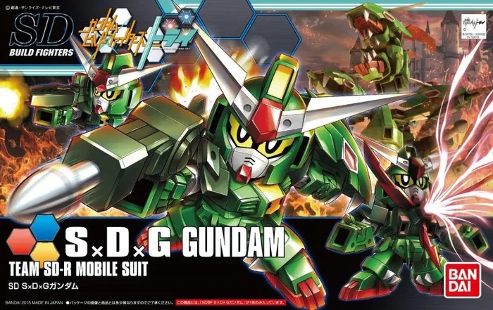 GUNDAM – SD Build Fighters Try SxDxG Gundam – Model Kit
