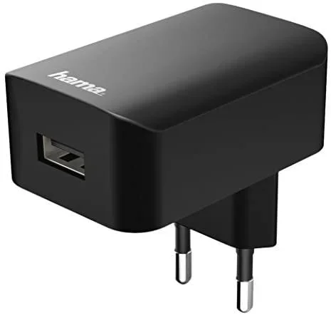 Hama 00173755 cargador de dispositivo móvil Universal Negro Corriente alterna Interior