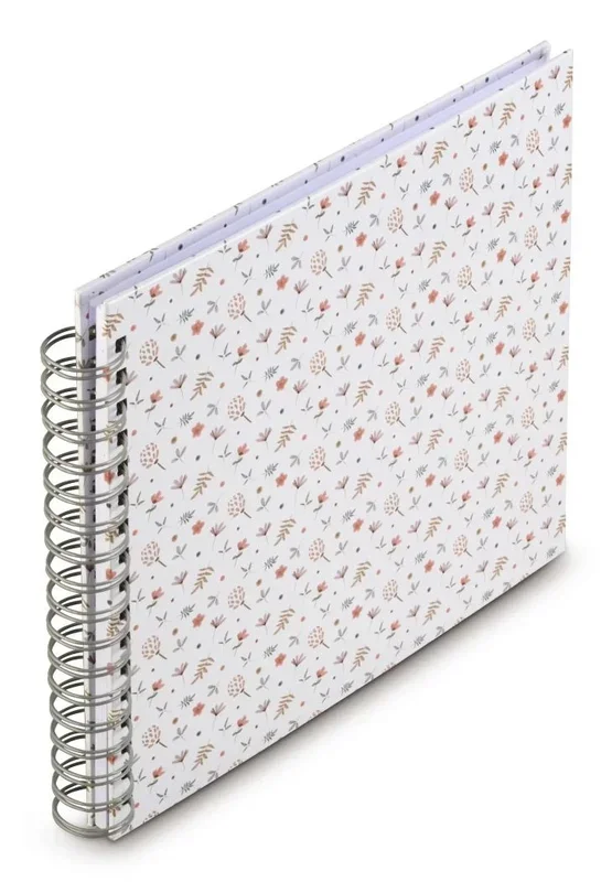 Hama Floral álbum de foto y protector Multicolor 100 hojas Encuadernación espiral