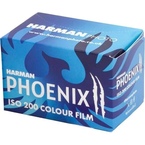 Harman Phoenix II 200 ISO 36 Exposure – Película negativa de color de 35 mm