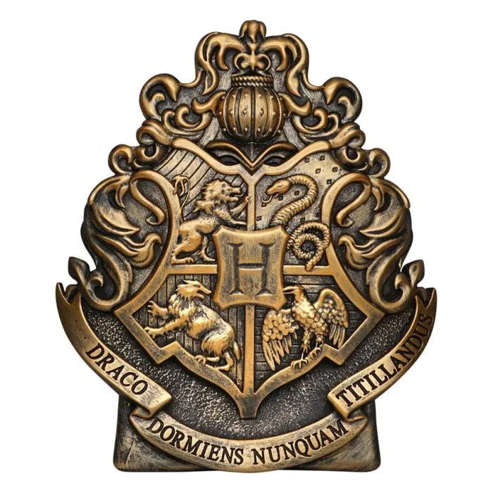 Harry Potter Hogwarts Crest Logo PVC Piggy Bank