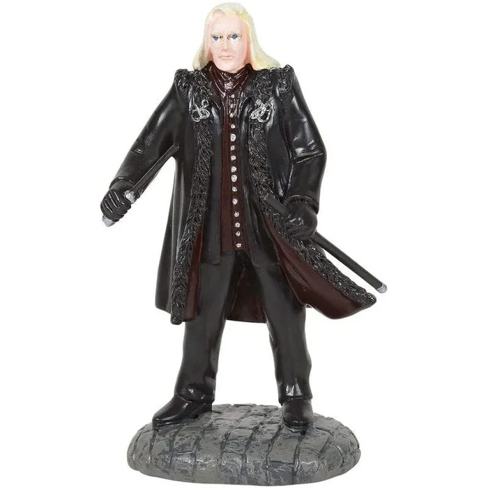 Harry Potter pueblo by D56, Figura Lucius Malfoy para coleccionar, Enesco