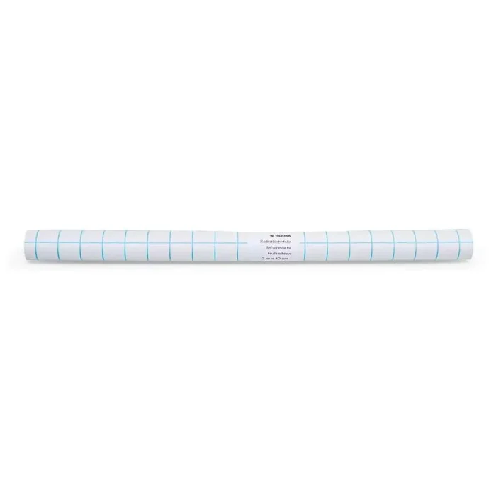 HERMA Self-adhesive film glossy 40 cm width, 2m length plástico autoahdesivo Blanco