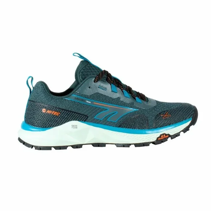 HI-TEC Geo Nakuru para Hombre montaña (Azul, Sistema Tallas Calzado EU, Adulto, Números, Mediano, 46)