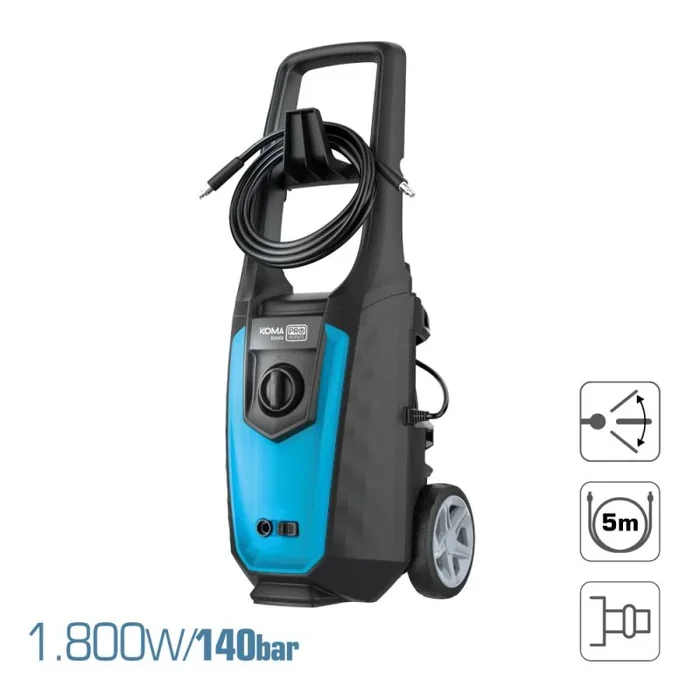 Hidrolimpiadora Koma Tools 1800 W 220-240 V 140 Bar
