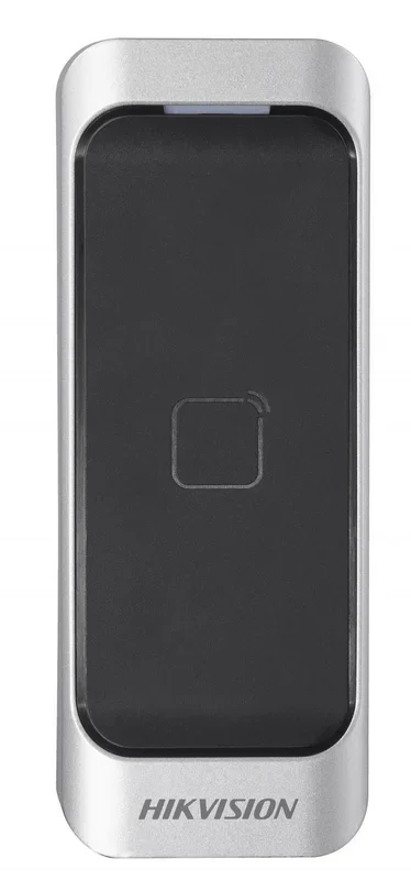 Hikvision Digital Technology DS-K1107M lector de control de acceso Negro, Gris – Lectores de control de acceso (20 – 65 °C, 10 – 90%, 44 mm, 22 mm, 115 mm)