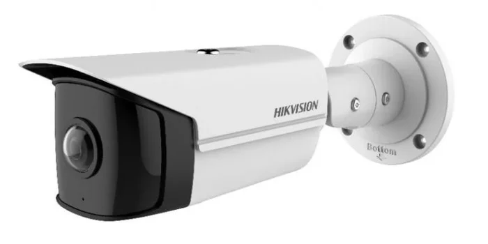 Hikvision DS-2CD2T45G0P-I – Cámara de vigilancia (IP Bullet, 1,68 mm, 4 Mpx)
