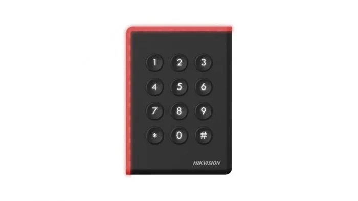 Hikvision DS-K1108AMK lector de control de acceso Lector básico de control de acceso Negro