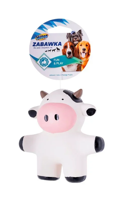 Hilton Cow 12cm – Juguete de látex para Perro