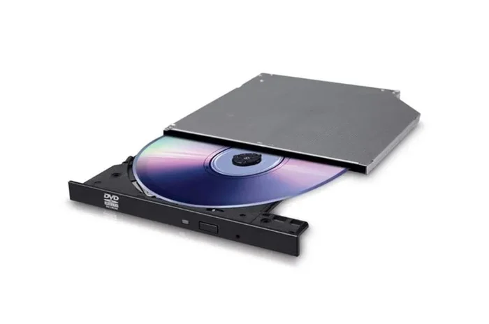 HITACHI-LG DATA STORAGE HLDS DVD±RW/±R UltraSlim SATA GUD1N/9.5 Black (Bulk) Flache Standard-Frontblende