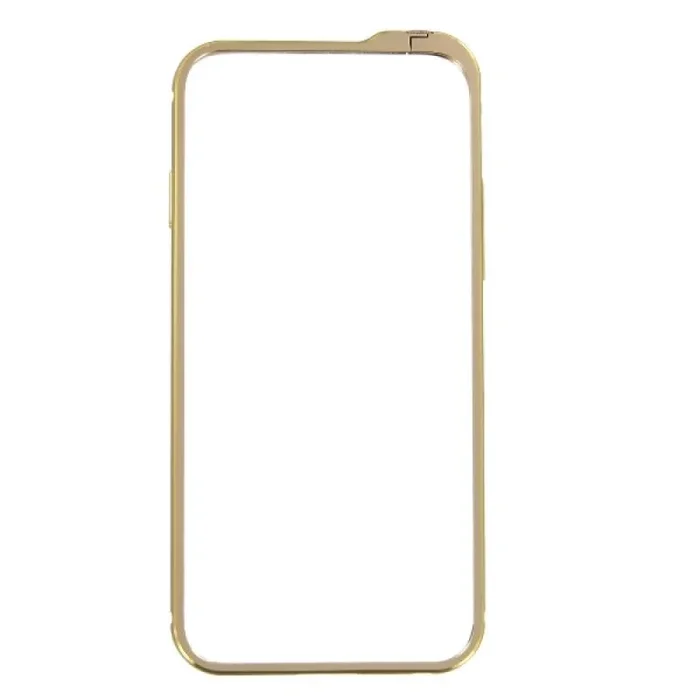 HOCO Funda para iPhone 6, marco de metal de aluminio Funda para iPhone 6 de 4.7 pulgadas, funda para parachoques de la serie Blade Fedora de metal para iPhone 6 (dorado)