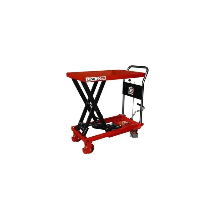 Holzmann – Carro de mesa elevadora hidrológica 815 x 500 mm Ht. 280 a 900 mm