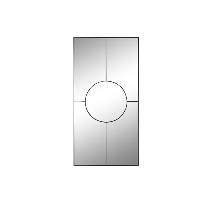 Home ESPRIT Espejo de Pared Negro Cristal Hierro 90 x 2 x 180 cm S3055609 – EAN: 8424002116002