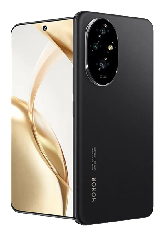 HONOR 200 Smartphone, Teléfono 5G, 8GB RAM 256GB6.7″, Carga Rápida de 5200mAh a 100W, Triple Cámara Principal de 50MP, Ultrafina de 7.7mm, Pantalla con Protección Ojos,Black